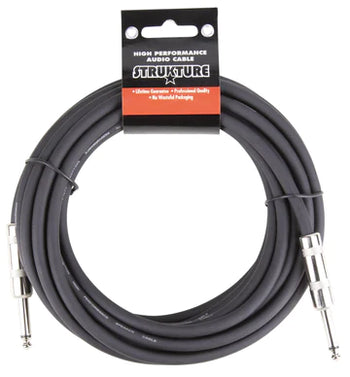 SSC20 Strukture 20 ft, 16 Gauge Speaker Cable -  1/4 In to 1/4 In